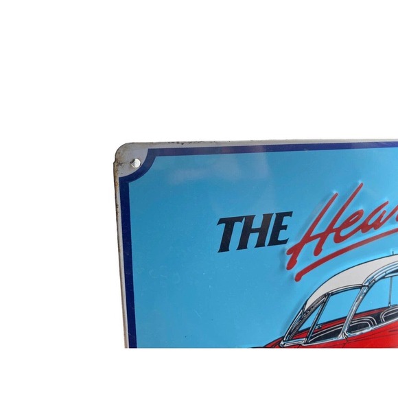 Corvette The Heartbeat of America Metal Sign Retro Man Cave Garage Decor Car - Picture 5 of 6